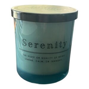 NEW Retired DW Home SERENITY Candle 15.3 Oz Pure Harmony Scented Single Wick